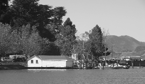 Sea Scout Base in San Francisco's Aquatic Park. Donated to the Scouts in 1947 Sea Scout Base in San Francisco's Aquatic Park. Donated to the Scouts in 1947